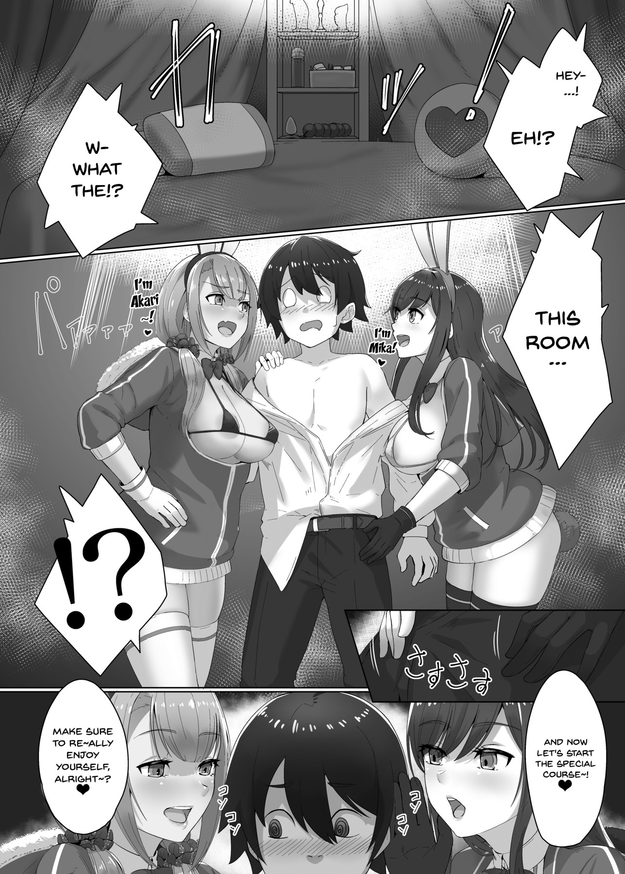 Hentai Manga Comic-It's Open For Business!! The Lewd Sex Service Mobile!!-Read-5